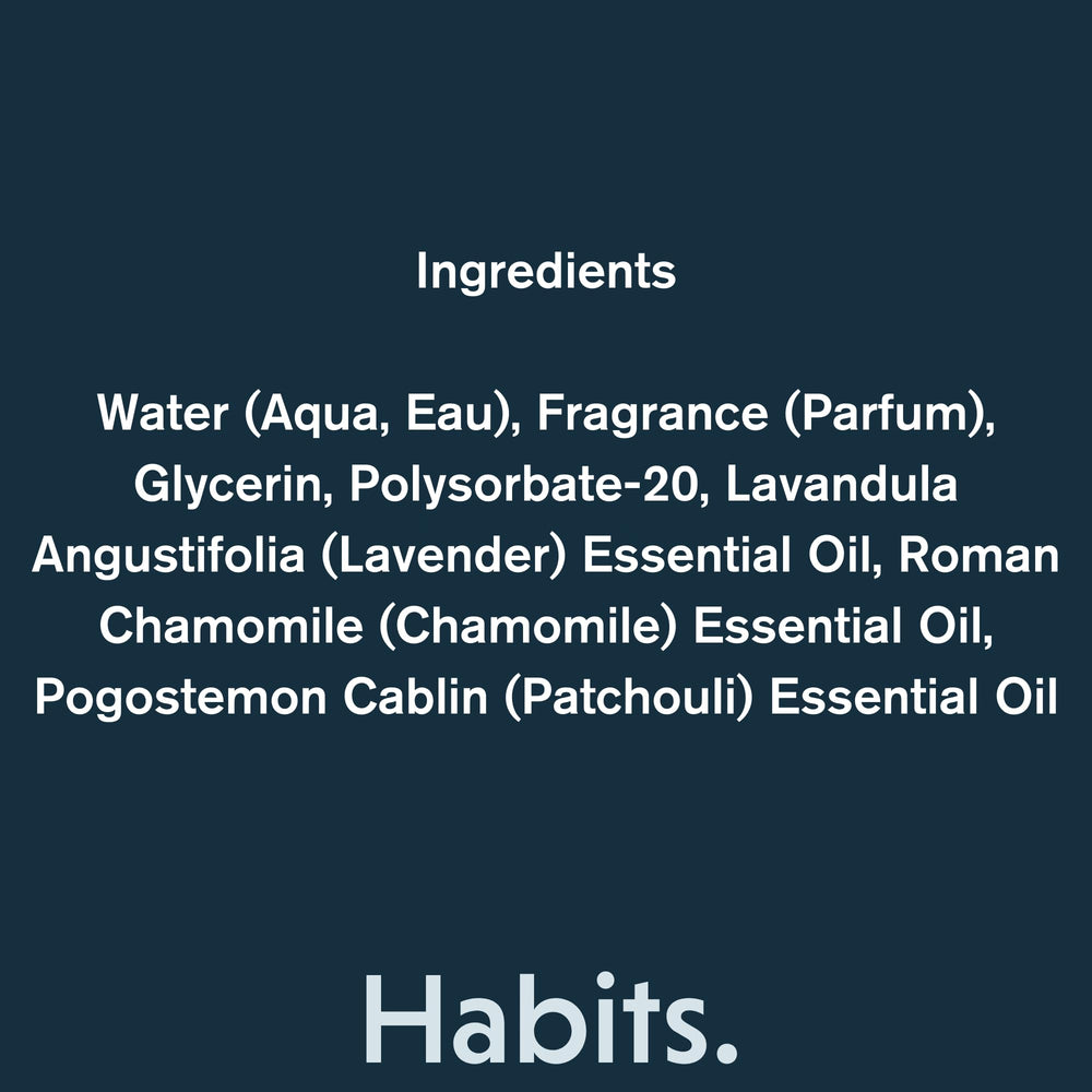 Habits gift-ready packaging and pillow spray for a thoughtful self-care gift