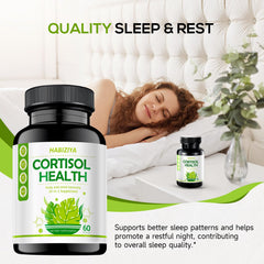 HABIZIYA Cortisol Manager with Rhodiola Rosea for adaptability.