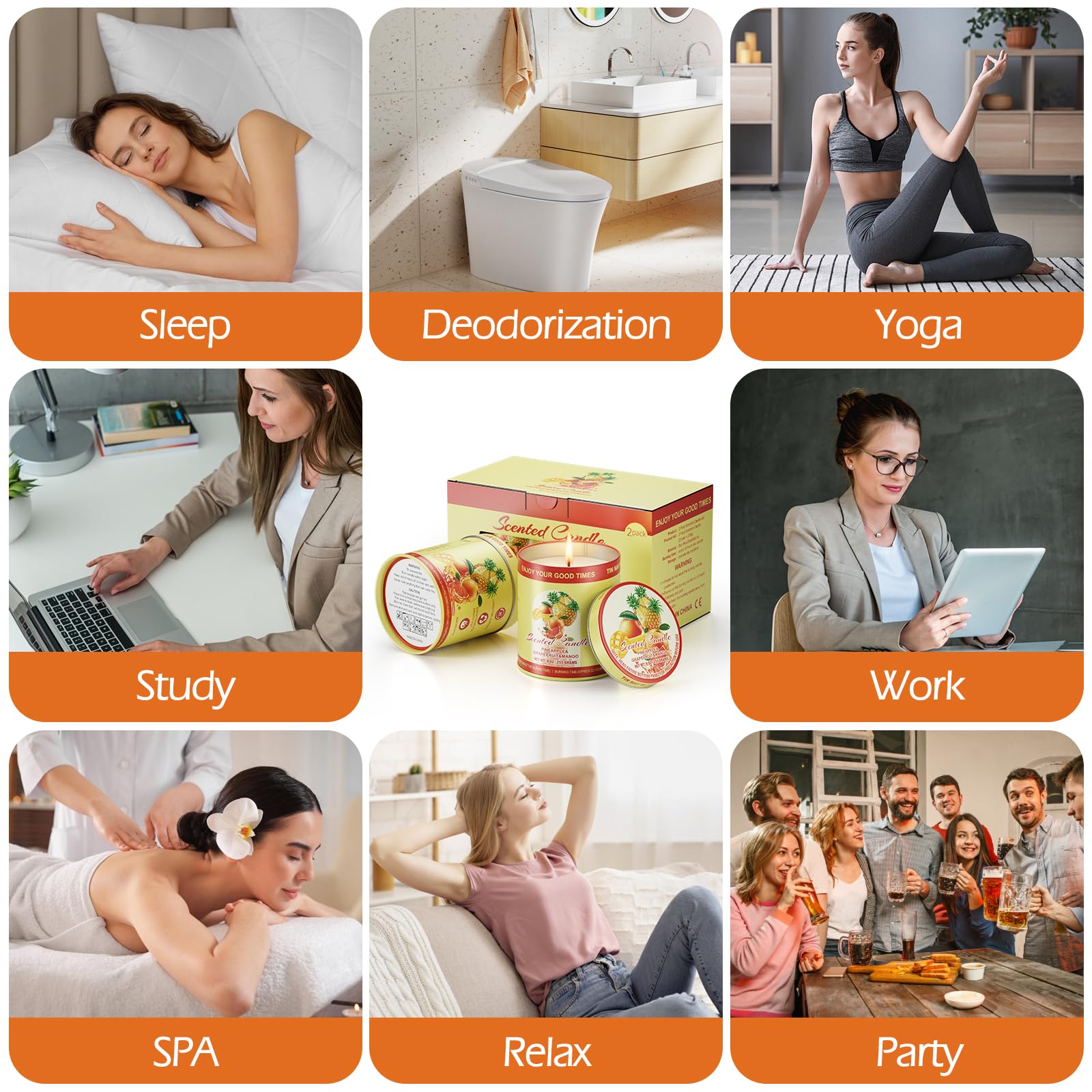 HAHACHUNG aromatherapy ambience for home, yoga, and spa spaces.