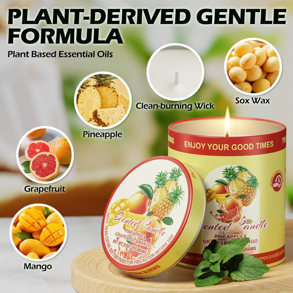 HAHACHUNG pure soy wax formula ensures safe, clean fragrance release.
