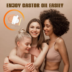 Haianzle castor oil patch for the back, leak-proof protection while resting or moving.
