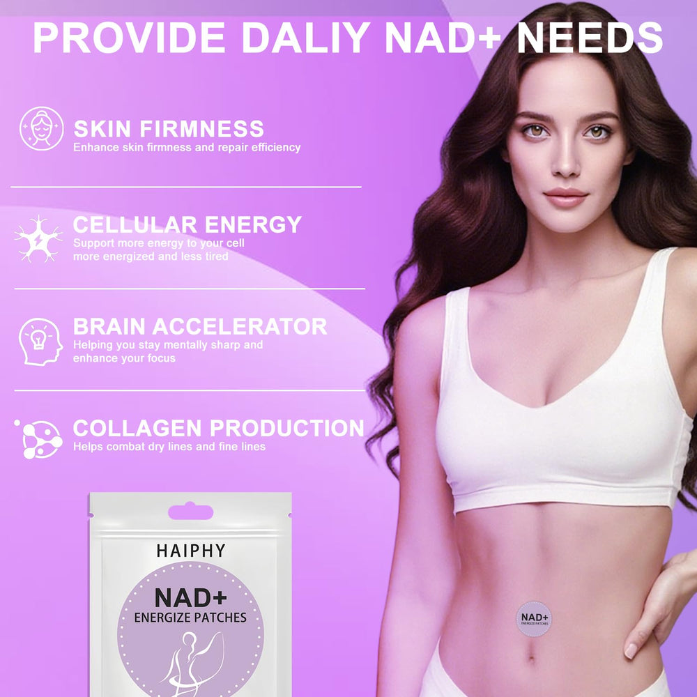 Haiphy NADPatches removal shown with water or oil for easy backing loosening
