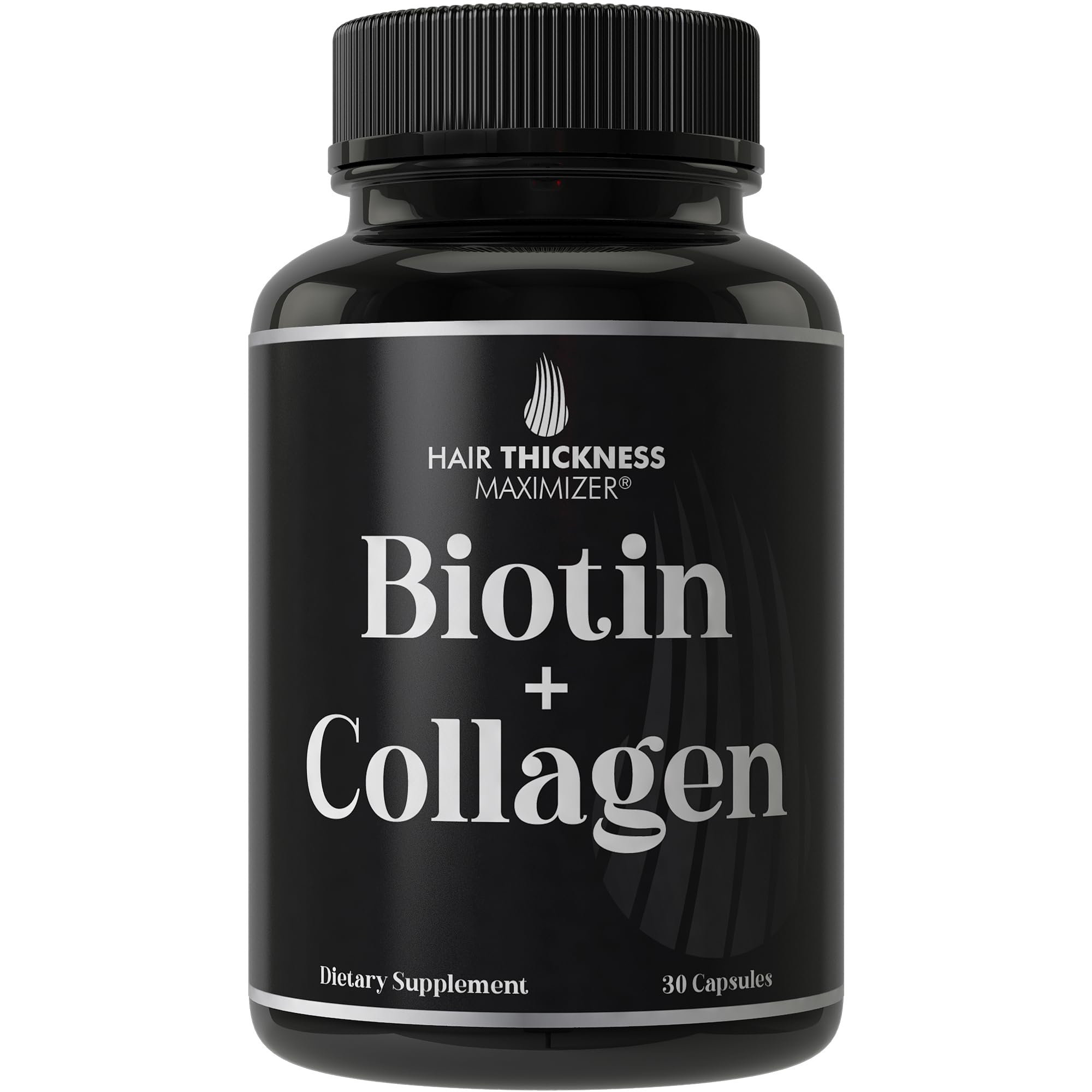 Hair Thickness Maximizer biotin capsules for daily hair health and thickness