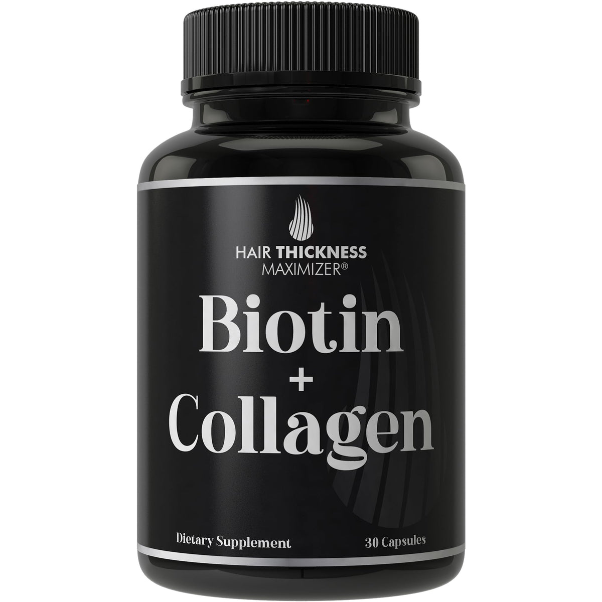 Hair Thickness Maximizer biotin capsules for daily hair health and thickness