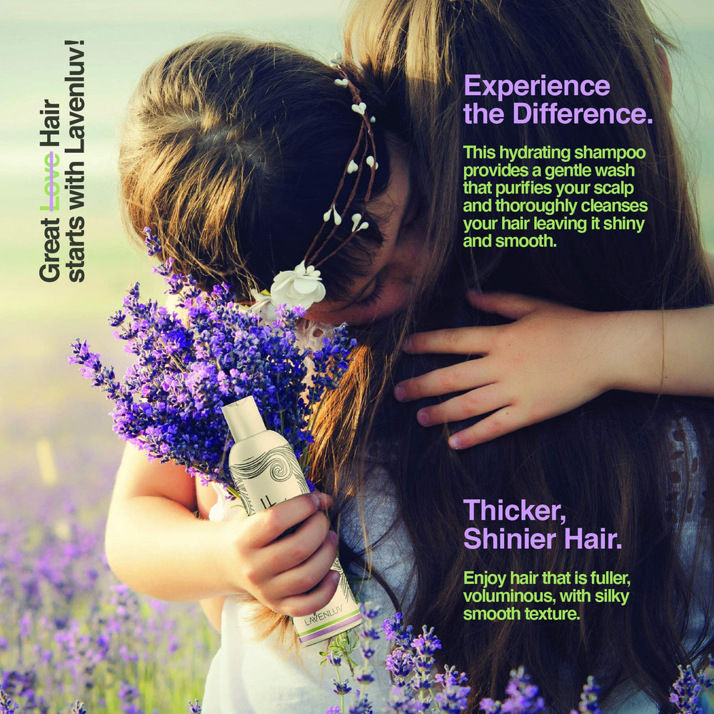 Hair to Stay retail display box promoting daily hair support