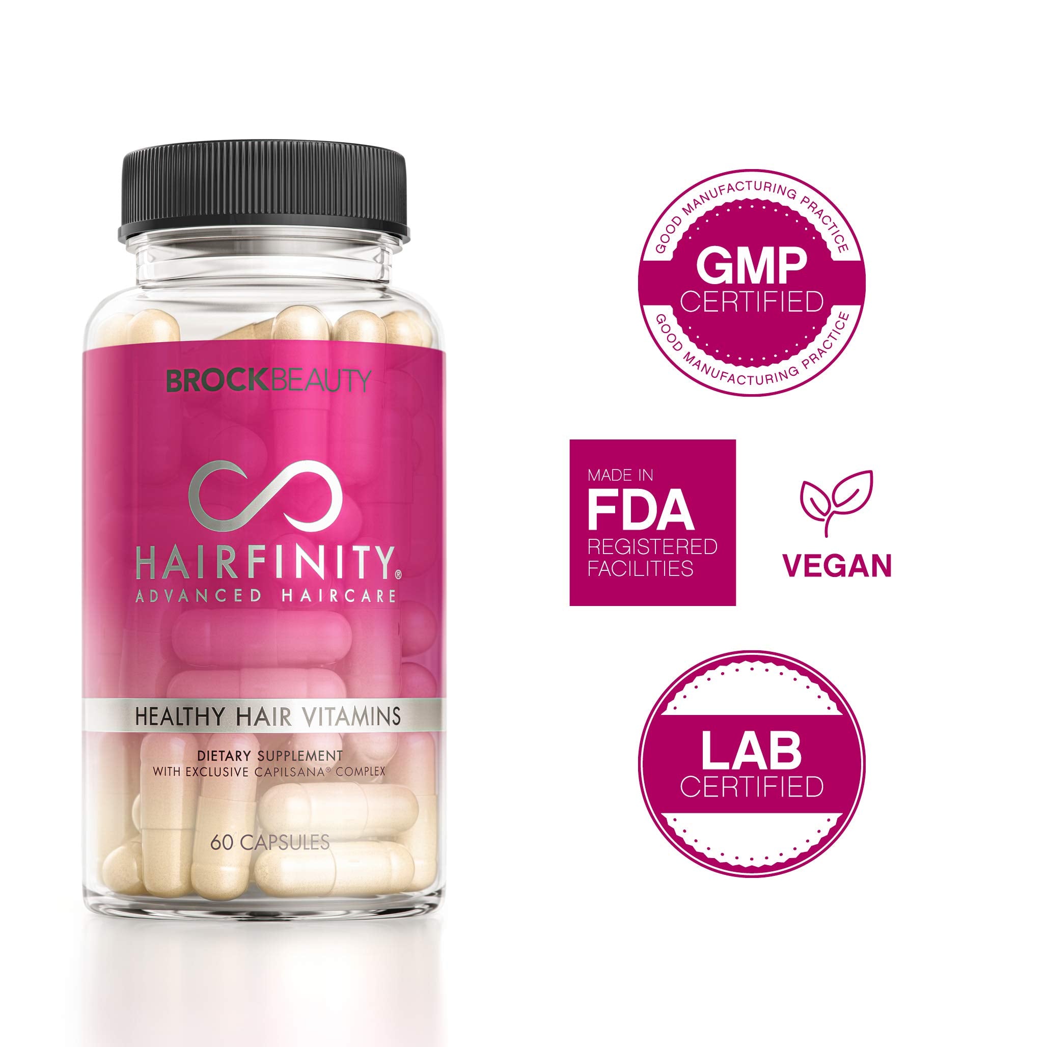 Hairfinity horsetail silica visuals highlighting natural minerals for resilient hair strands