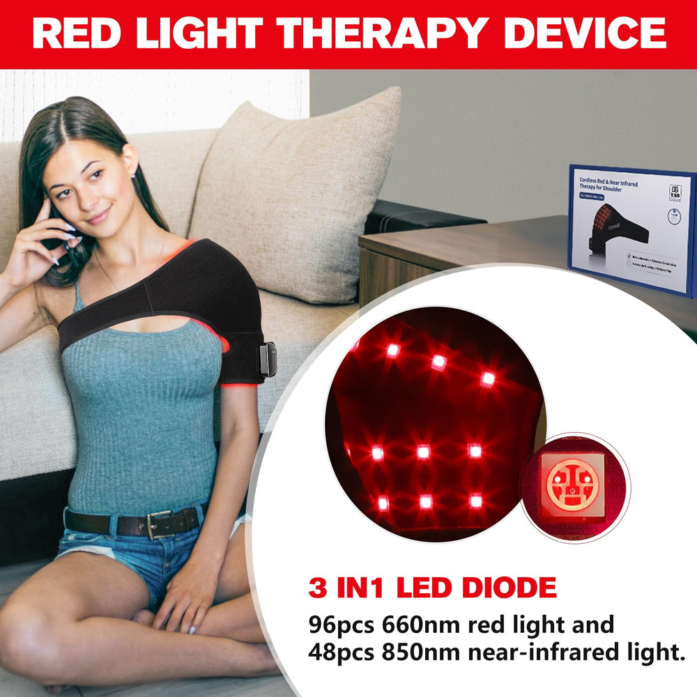 HAIYUE red and near-infrared LED panel for combined sessions