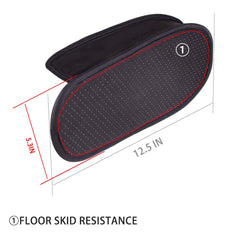 HAIYUE Red Light Slipper double-sided-pad covers the entire foot area