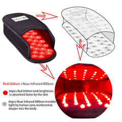 HAIYUE Red Light Slipper toes-instep therapy targets toes and instep for relaxation