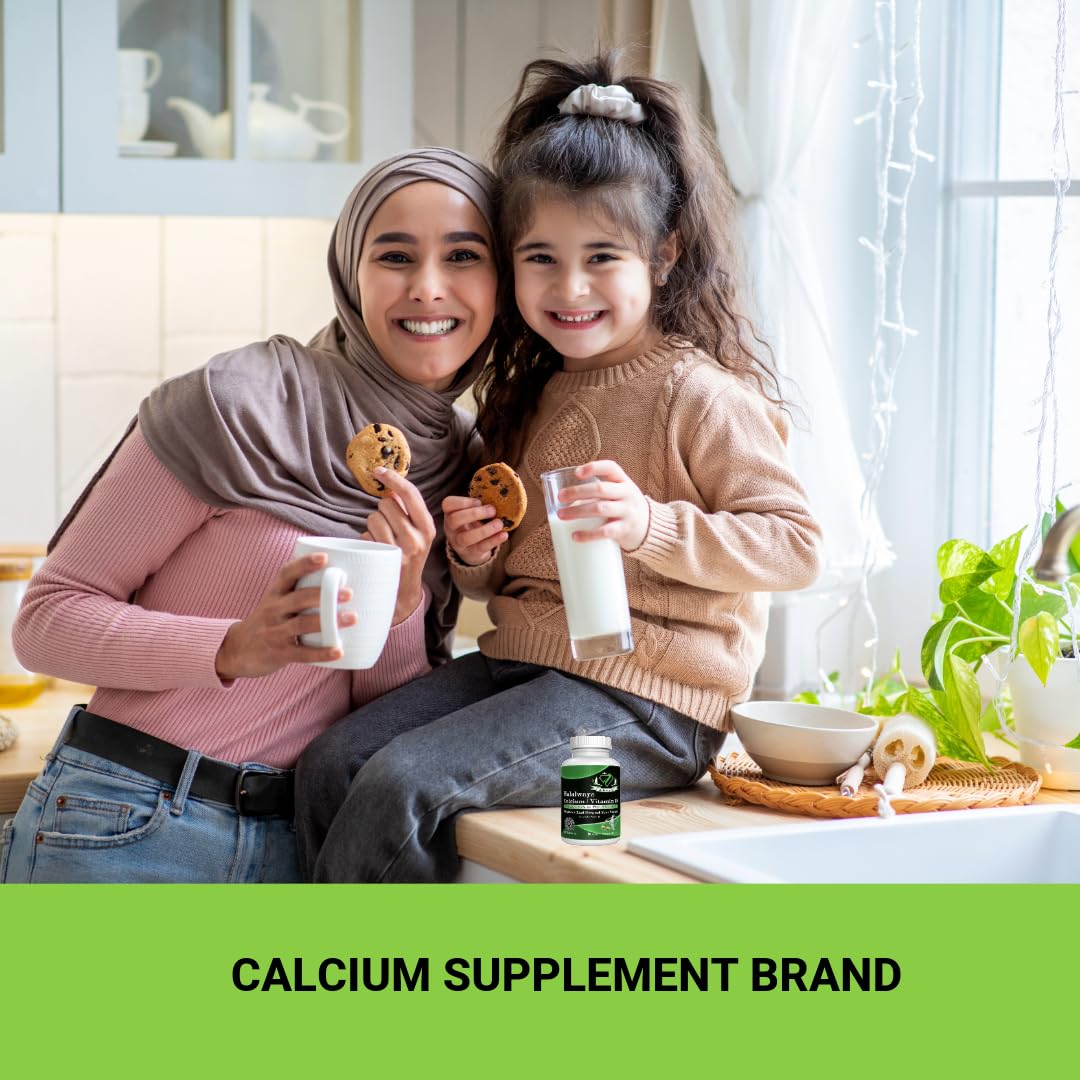 HalalwaysUS label highlights 650 mg calcium per serving.