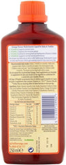 Haliborange pour image illustrating easy daily dosing for kids.