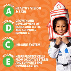 Haliborange softies being given to a child for a tasty vitamin boost