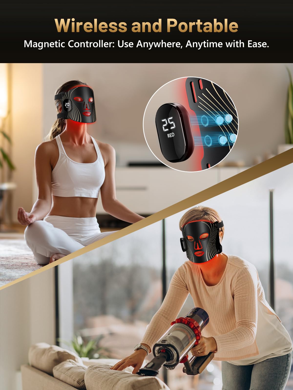 HALIDODO cordless controller shown for portable use