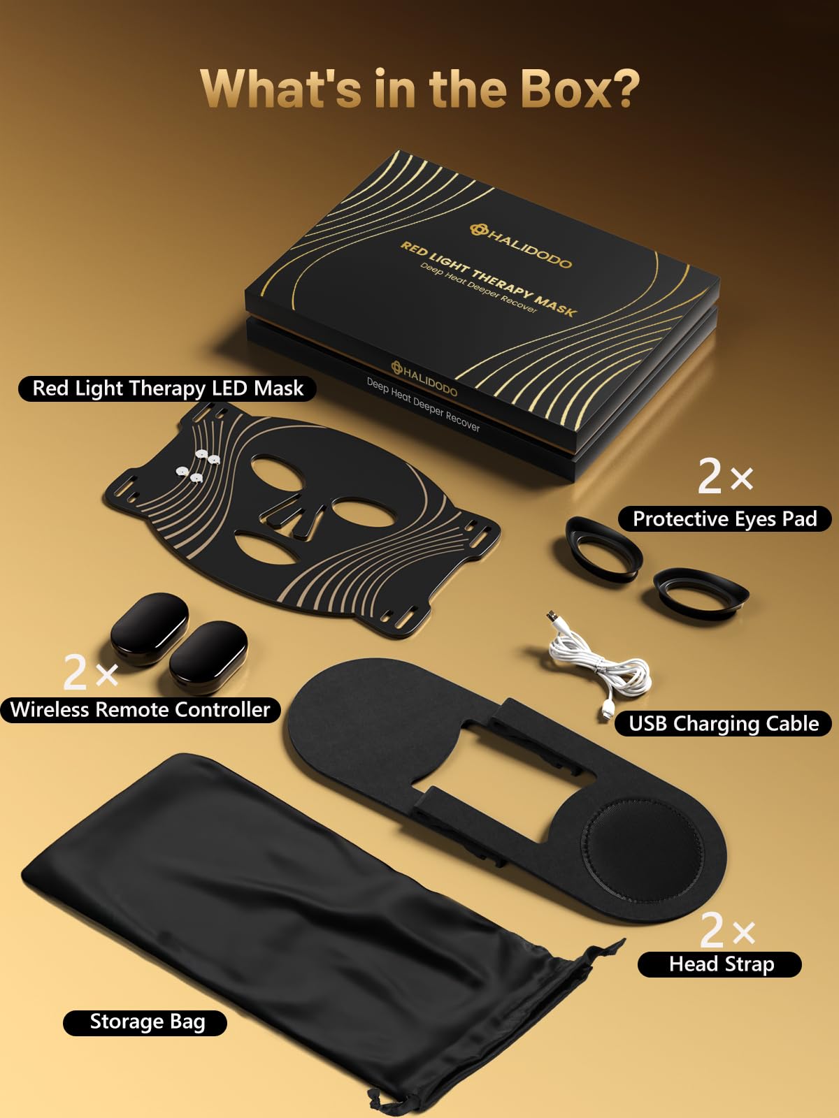 HALIDODO compact travel-ready design for skincare on the go