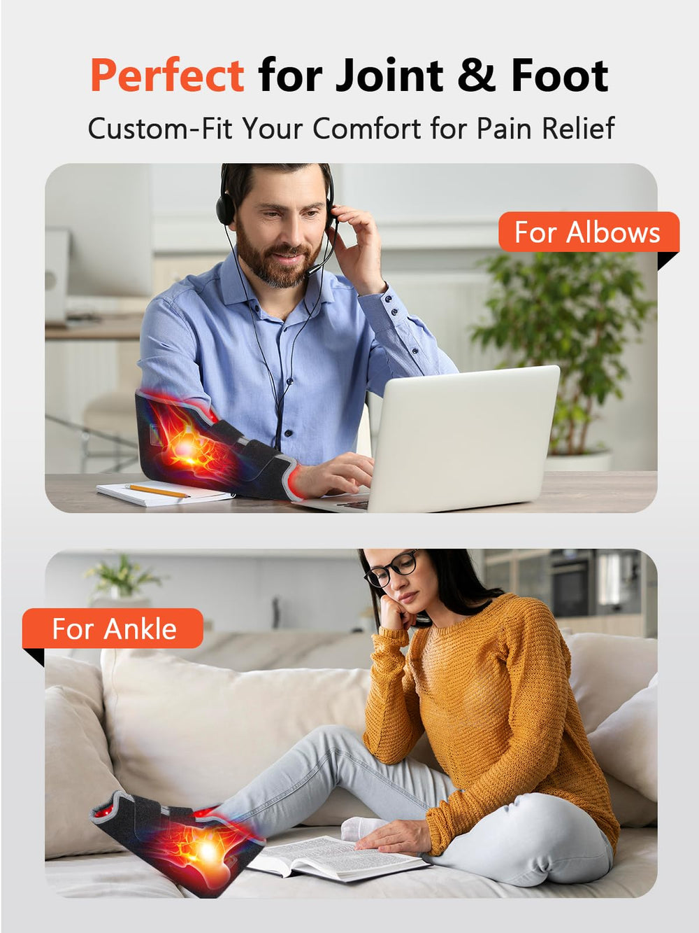 HALIDODO red light foot wrap folded for compact storage.