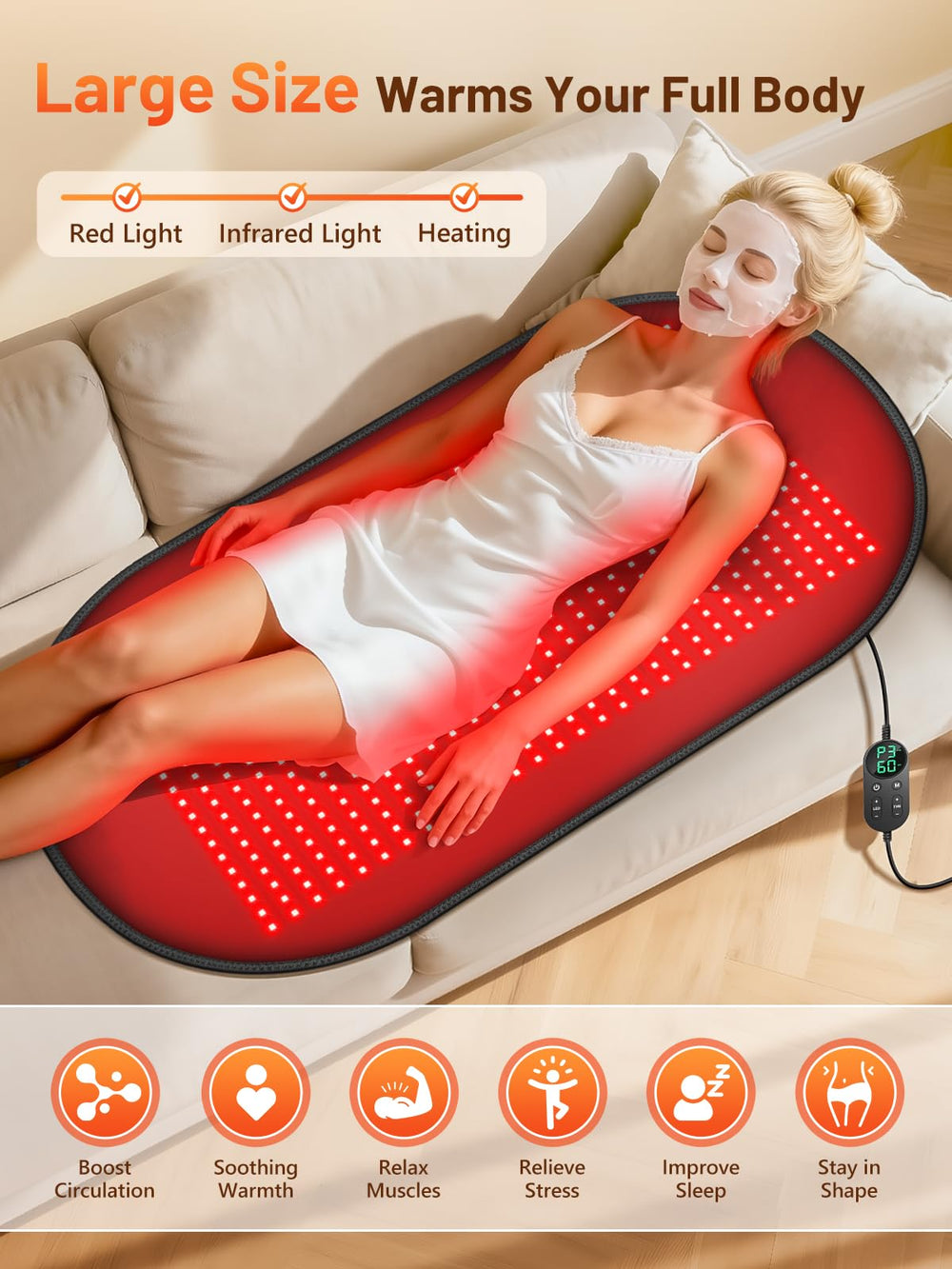 HALIDODO 2 pulse modes let you vary session rhythm.