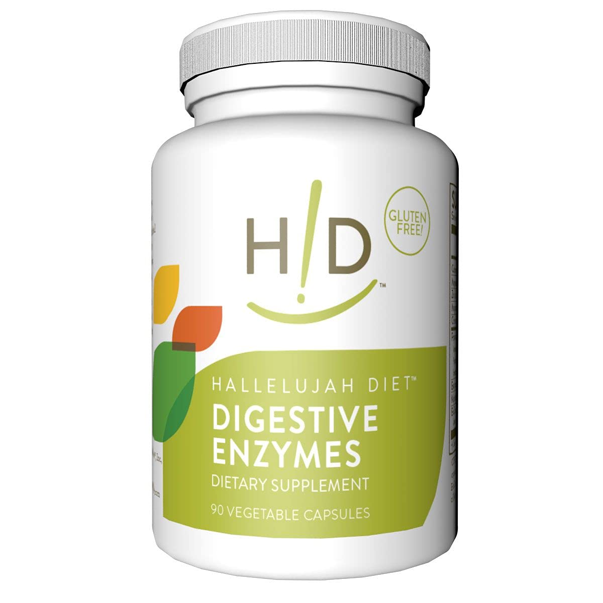 The Hallelujah Diet Digestive Enzymes bottle ready to support nutrient absorption.
