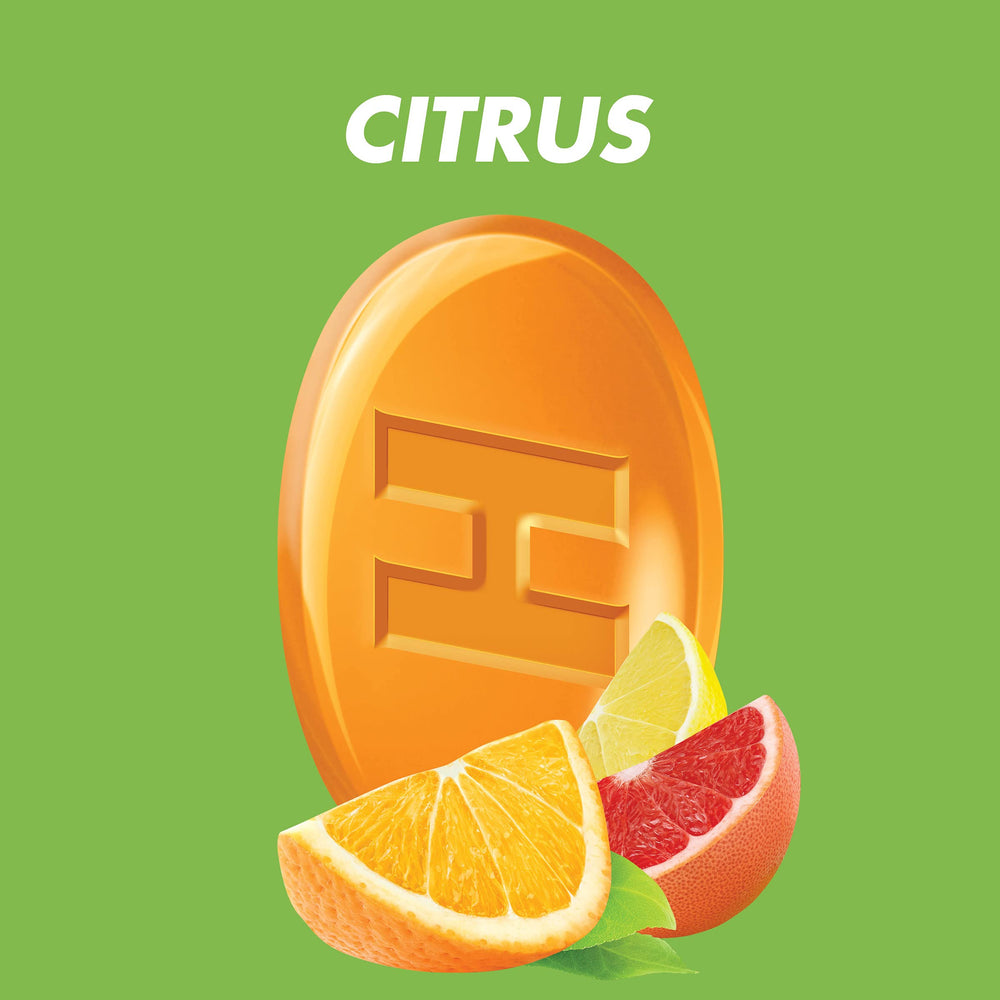 HALLS Defense cranberry flavor drops with vitamin C for daily use