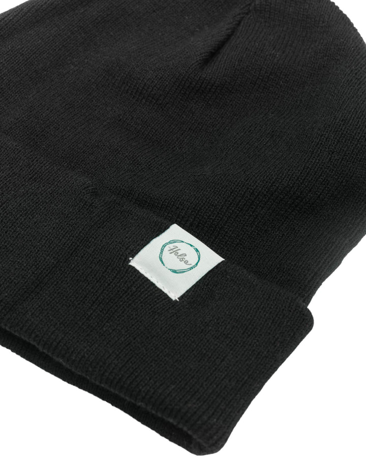 One-size HALSA EMF protection hat on head