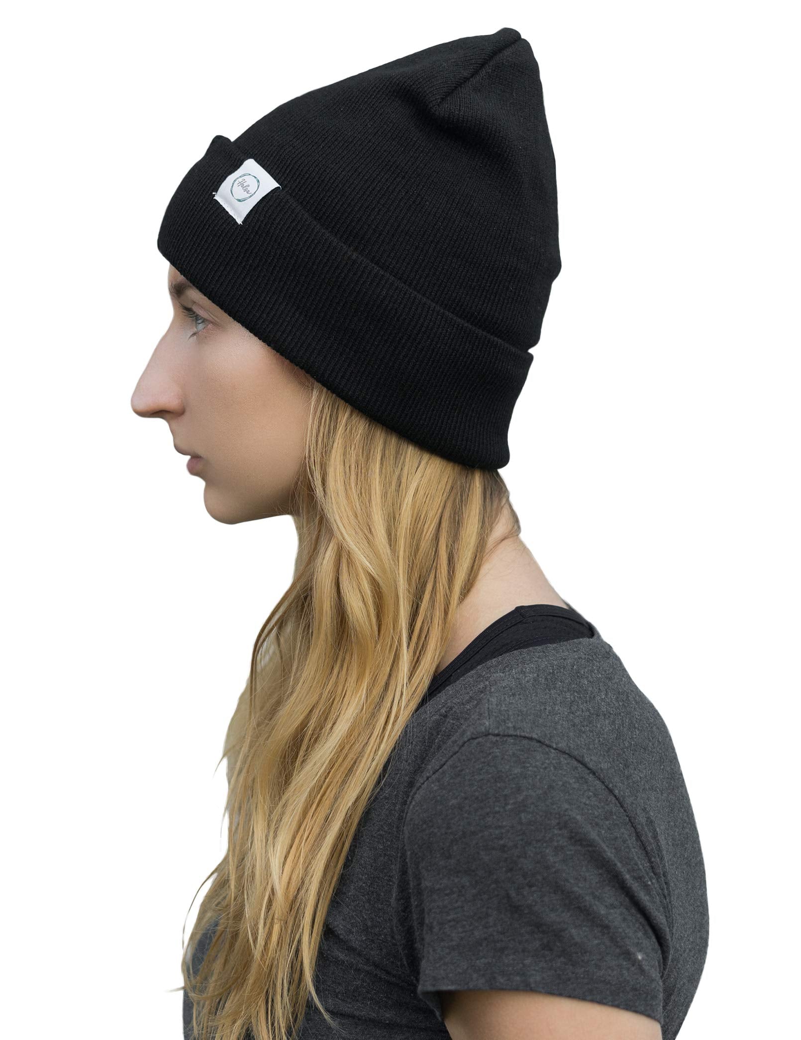 Worn near a router, HALSA hat blends with room decor