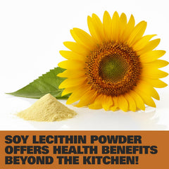 Hampton Distribution soy lecithin powder baking-dough enhances moisture and softness.
