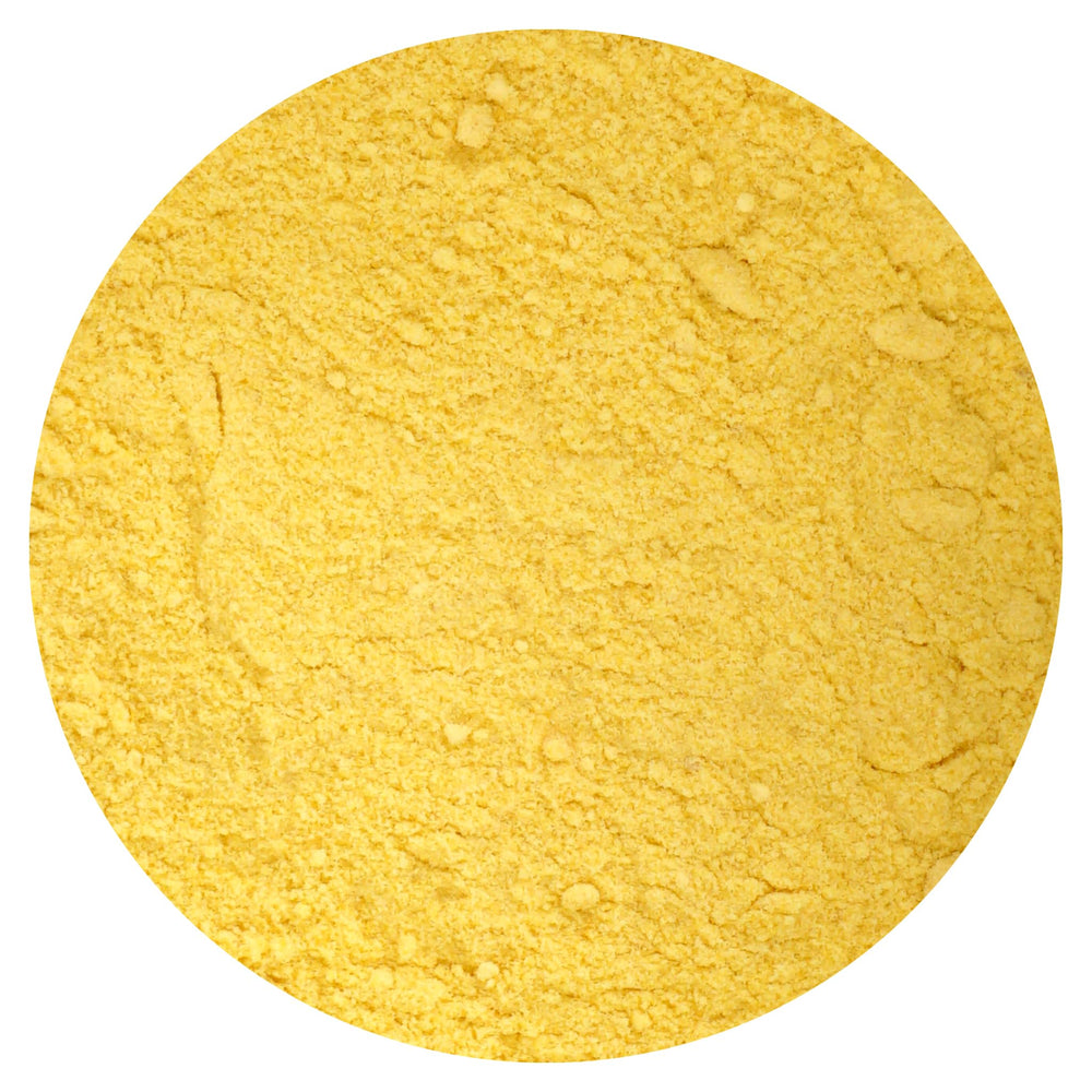 Hampton Distribution soy lecithin powder measuring spoon enables moisture and texture boost in dough.