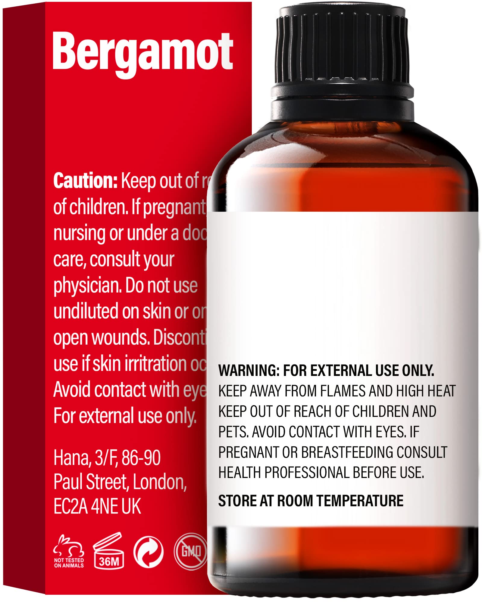 H'ana bergamot essential oil diffuser ready to freshen a room gently.