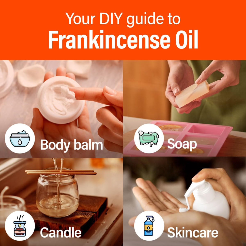 H'ana Frankincense oil used in soap making.