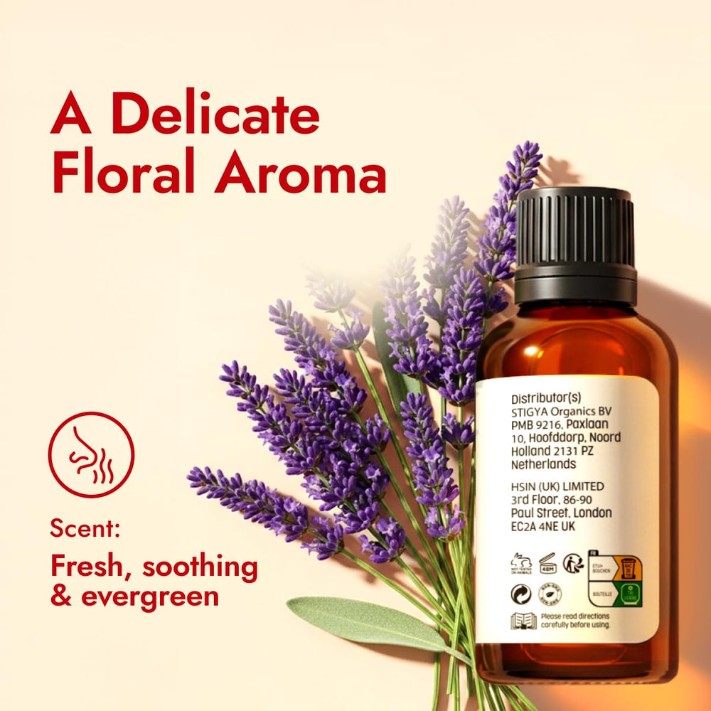 H'ana lavender oil diffuser blend in use, calming ambiance
