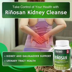 Hanan Riñosan chanca piedra focus, one active herb in the blend.