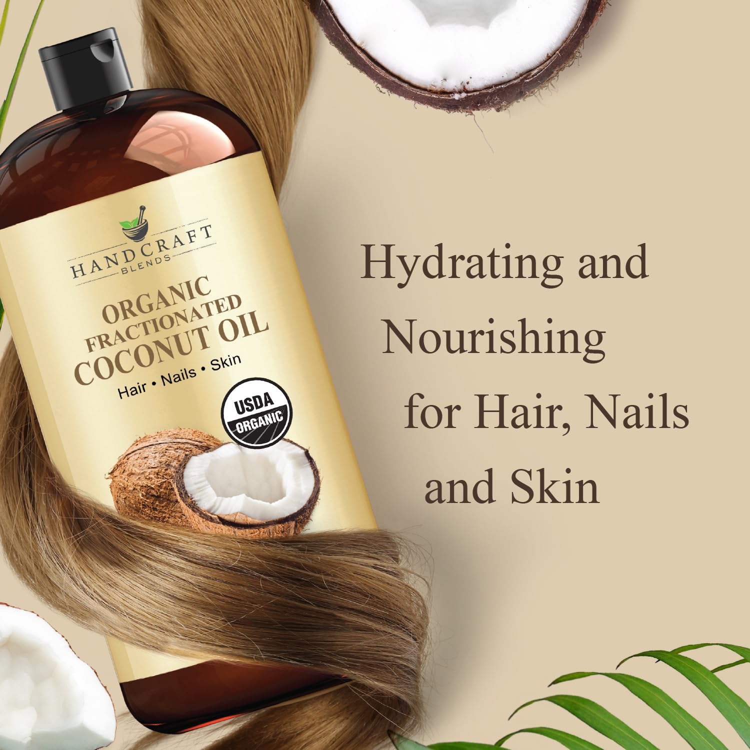 Handcraft Blends, importado de Indonesia, libre de crueldad.