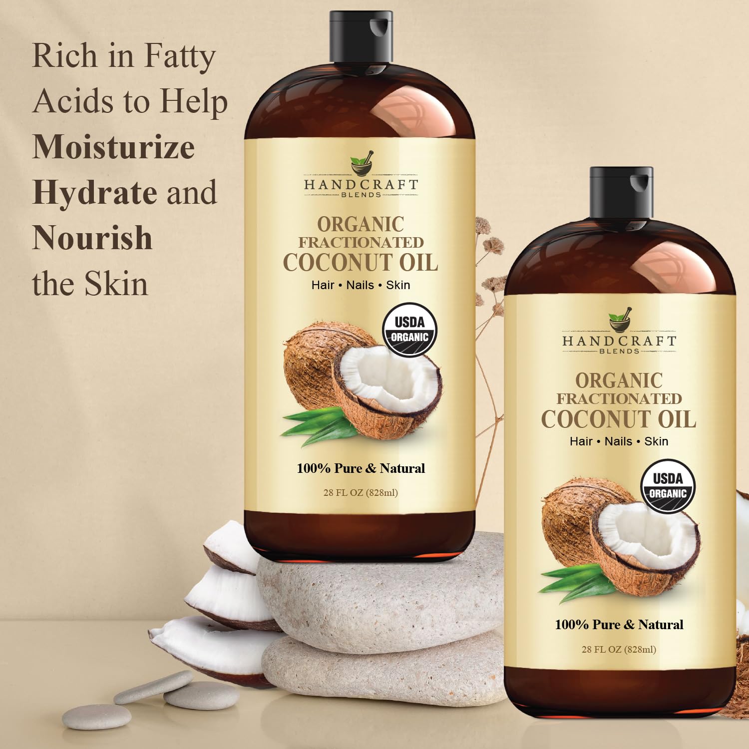 Handcraft Blends, absorción rápida para piel seca.