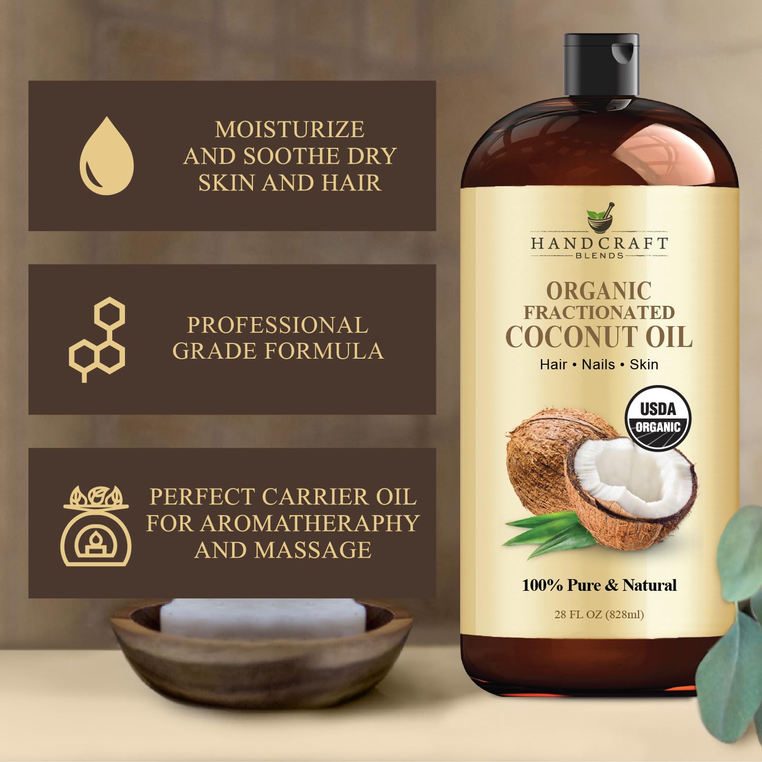 Handcraft Blends sin fragancia: uso diario neutro para piel y cuerpo.