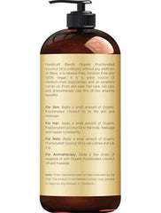 Handcraft Blends Aceite de Coco Fraccionado - textura de seda para piel suave.