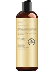 The Handcraft Blends Moroccan Argan Oil kernel closeup reveals natural source.