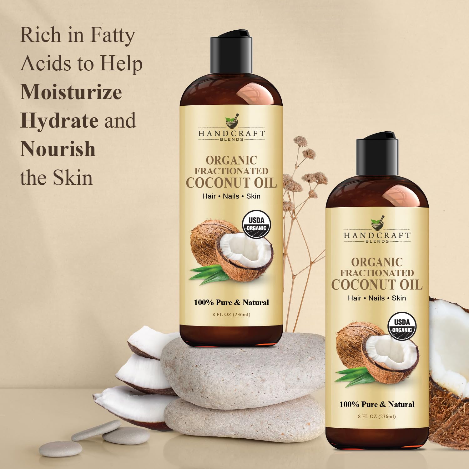 Handcraft Blends hair application reveals gentle shine and scalp-friendly care