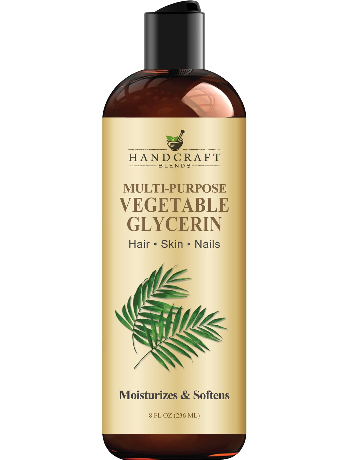 Handcraft Blends vegetable glycerin bottle for skin hydration and DIY mixes.