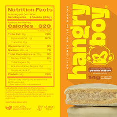 Hangryboy white chocolate peanut butter cookie close-up showing creamy texture for indulgence