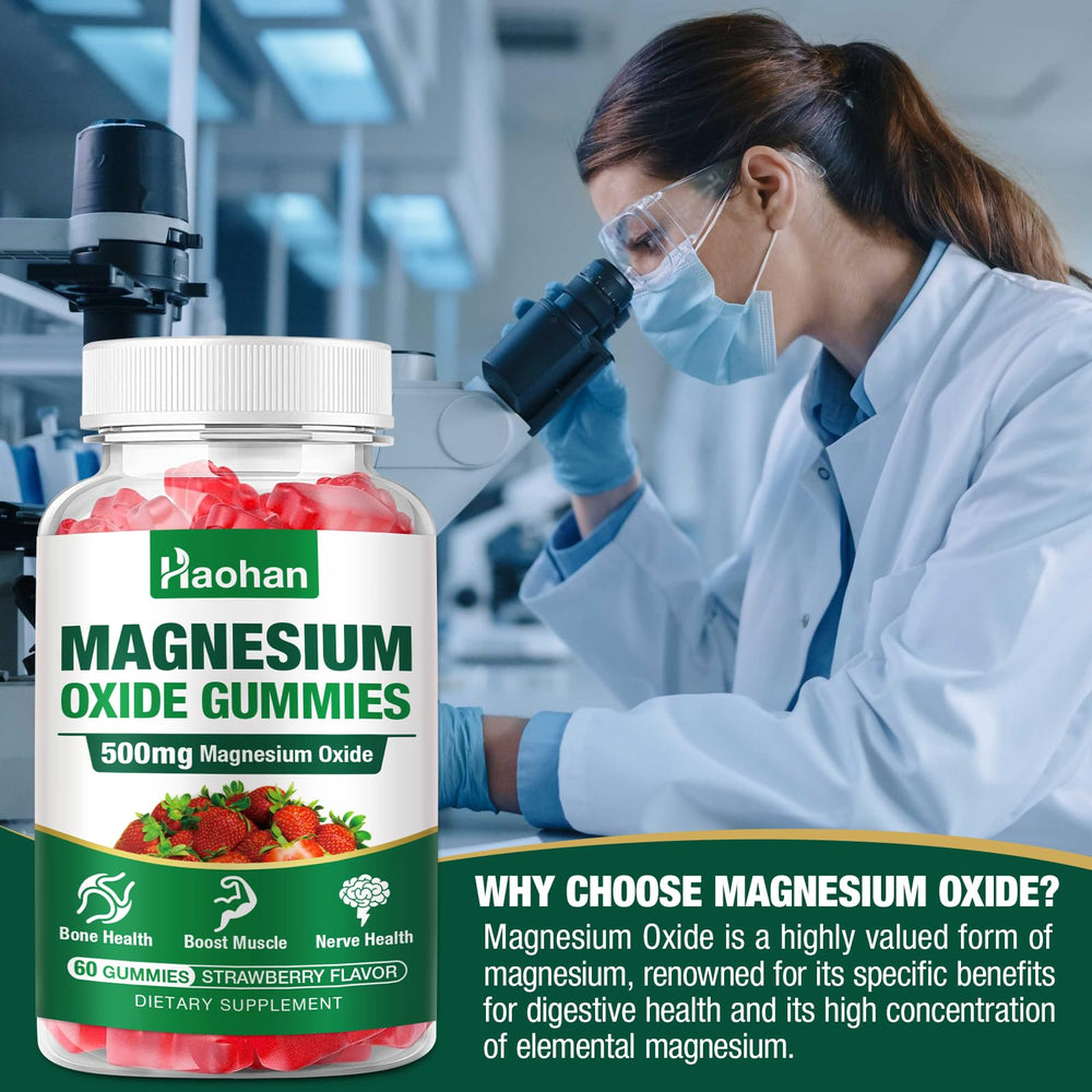 Haohan Magnesium Oxide Gummies kids chew – kid-friendly daily supplement.