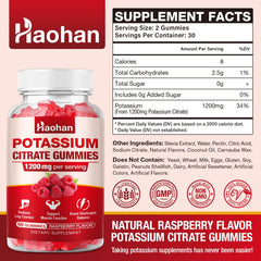 Haohan gummies pack showing 60-count bottle for easy daily use.