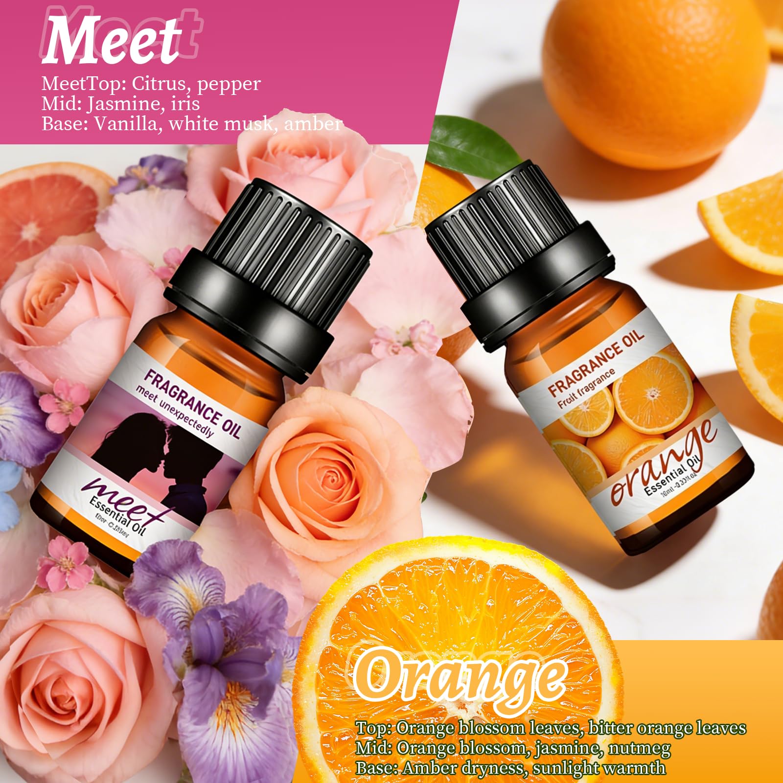 HAONINYUE Lavender oil 10ml—floral aroma ideal for calming diffusers.