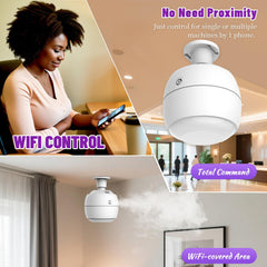 HAONINYUE ultrasonic mist with quiet operation for calm spaces.
