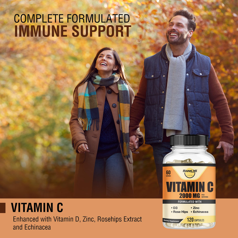 Happi Mi immunity boost symbol image suggests wellness benefits