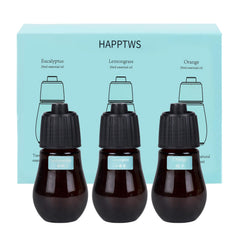 HAPPTWS aromatherapy set eucalyptus bottle for room fragrance and mood support