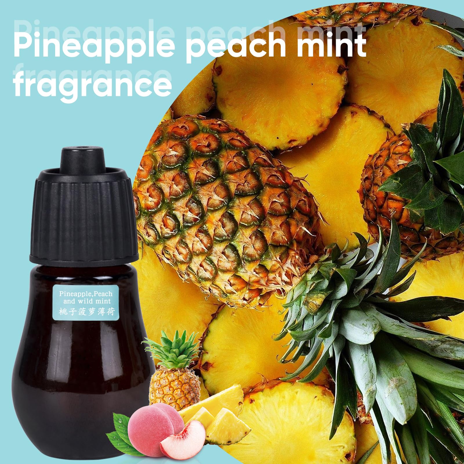 HAPPTWS diffuser amber glass bottle protects fragrances from light