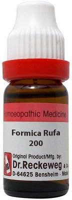Happy heal Formica Rufa 200 11 ml bottle for traditional dilution use