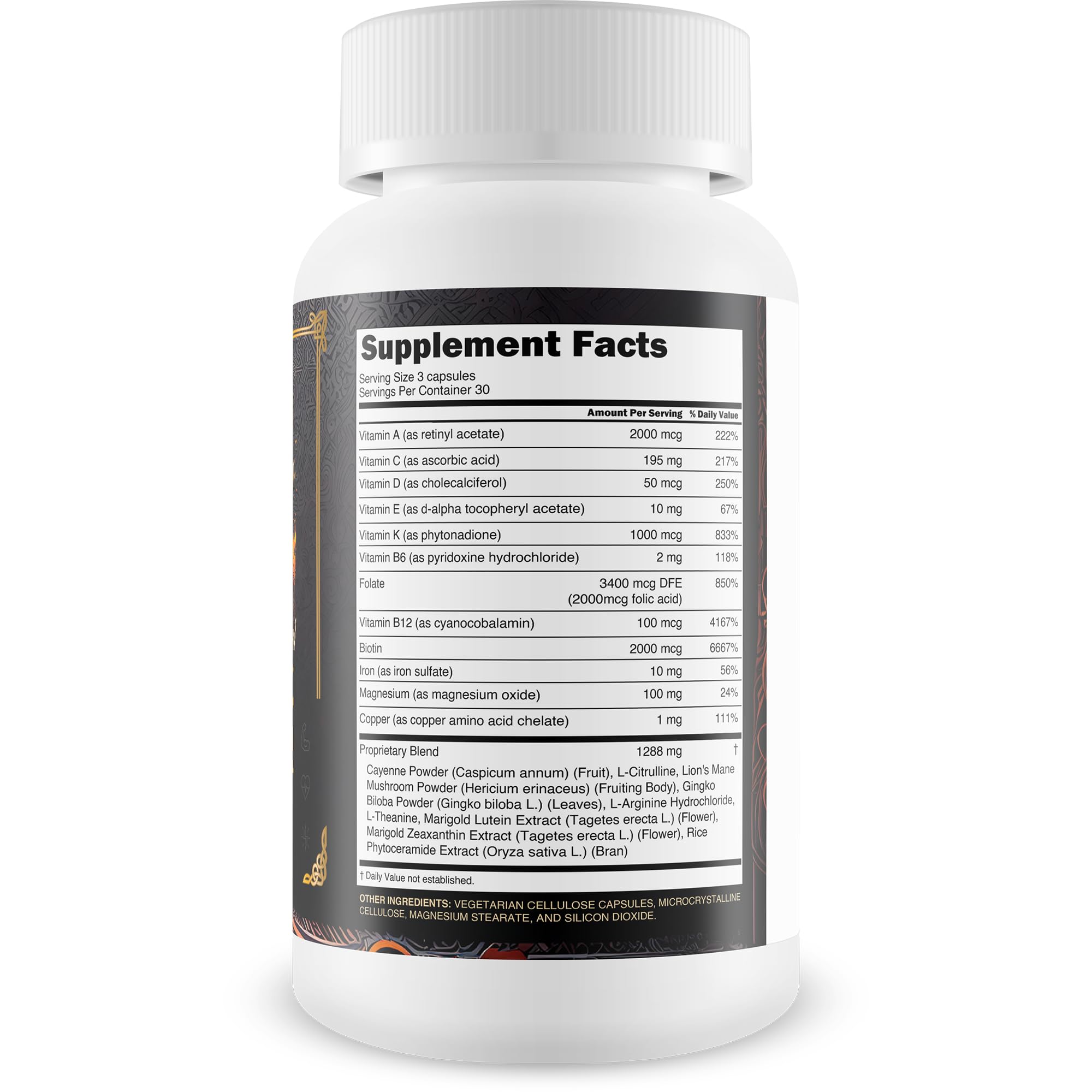 Happy Health Blood Flow Nordic Power Pro capsules ready for daily circulation and vitality
