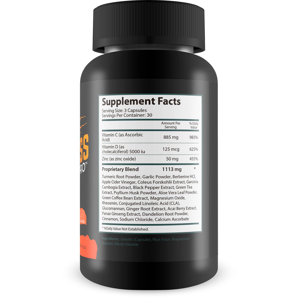 Aged Odorless Garlic Pro capsules ready for easy daily use with other vitamins by Happy Health Marketplace.