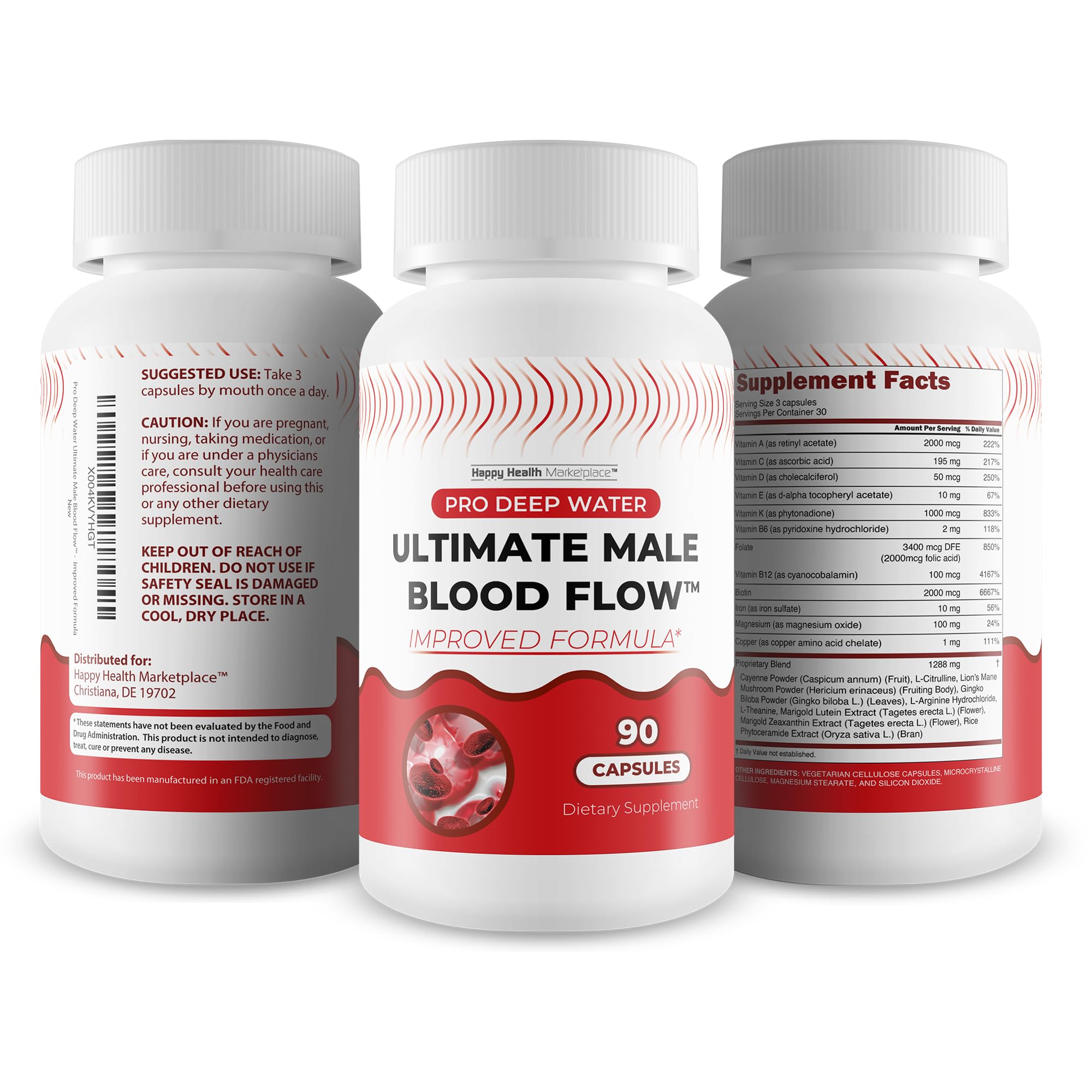 Daily-use packaging of Deep Water Ultimate fits easily into wellness routines
