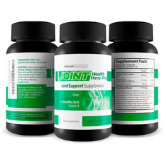 Joint Health Hero Pro ingredients label showing a 20+ nutrient blend